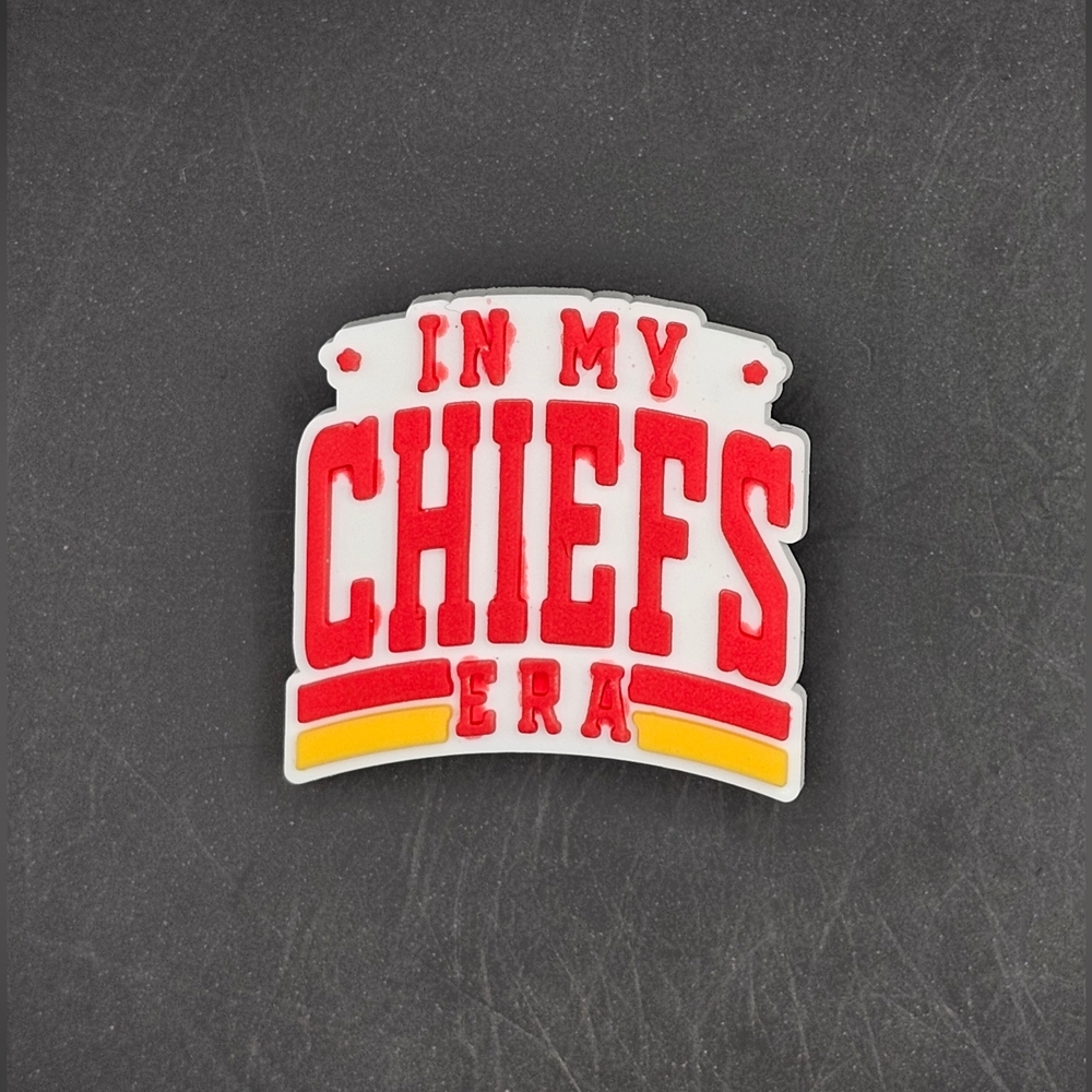 (5/$15) In My Chiefs Era Croc Charm